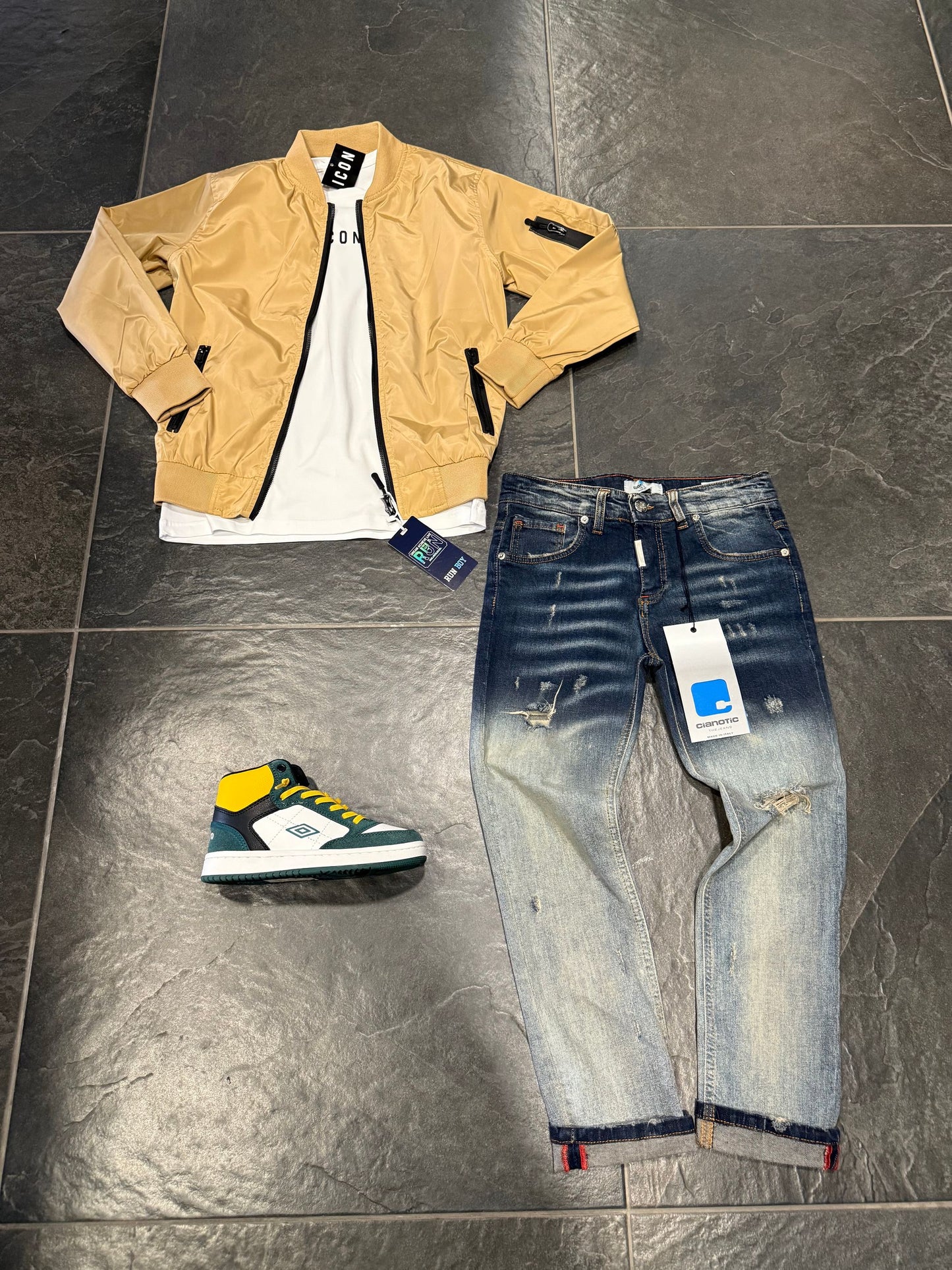 CB PANAMA BLUE - JEANS BIMBO - CIANOTIC