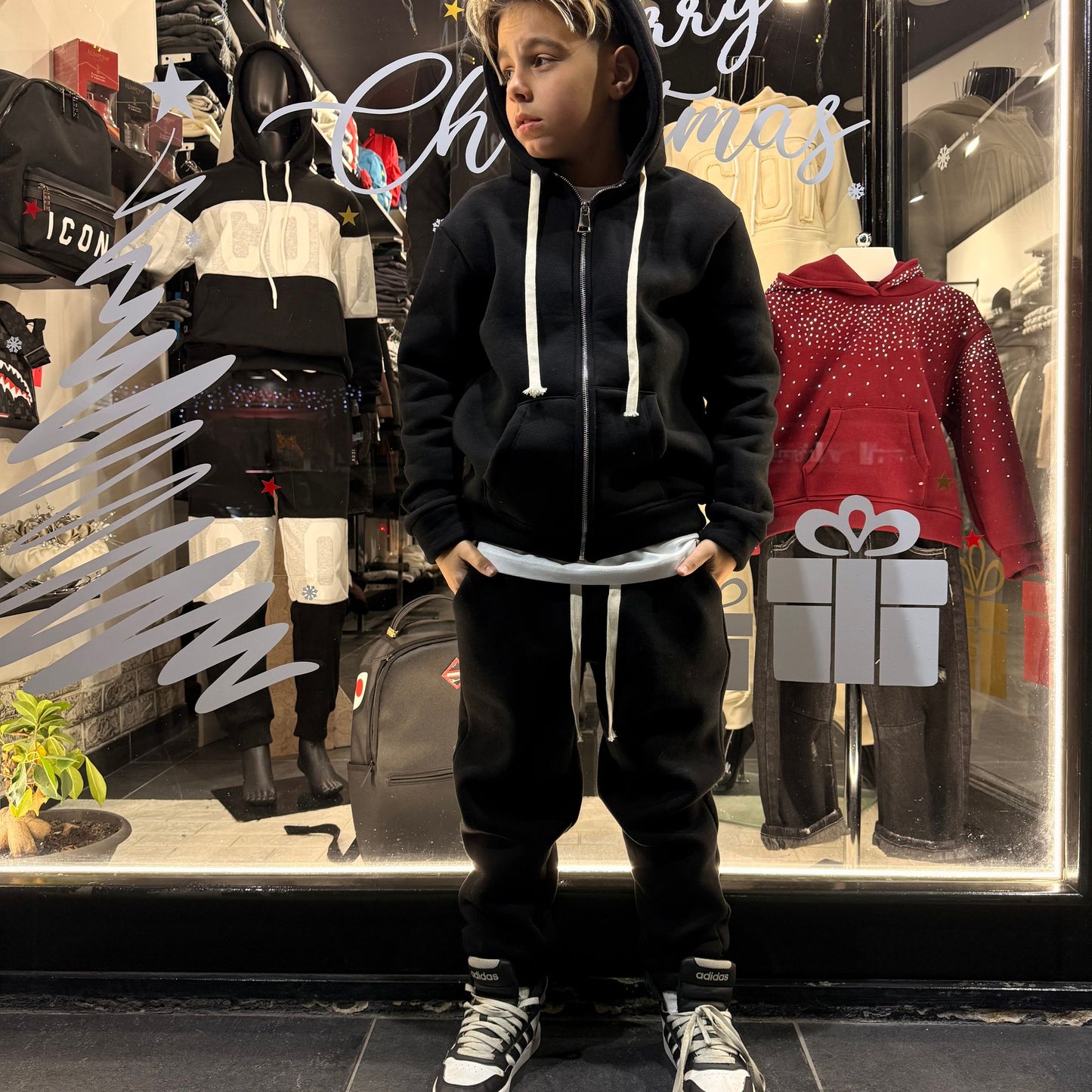 502 TUTA BIMBO NERO - tute bimbo - IO CHICO