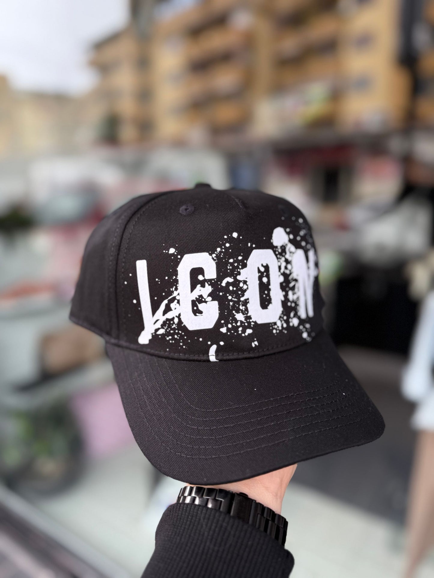 ICXS2S5A017 BERRETTO NERO - cappello uomo - icon