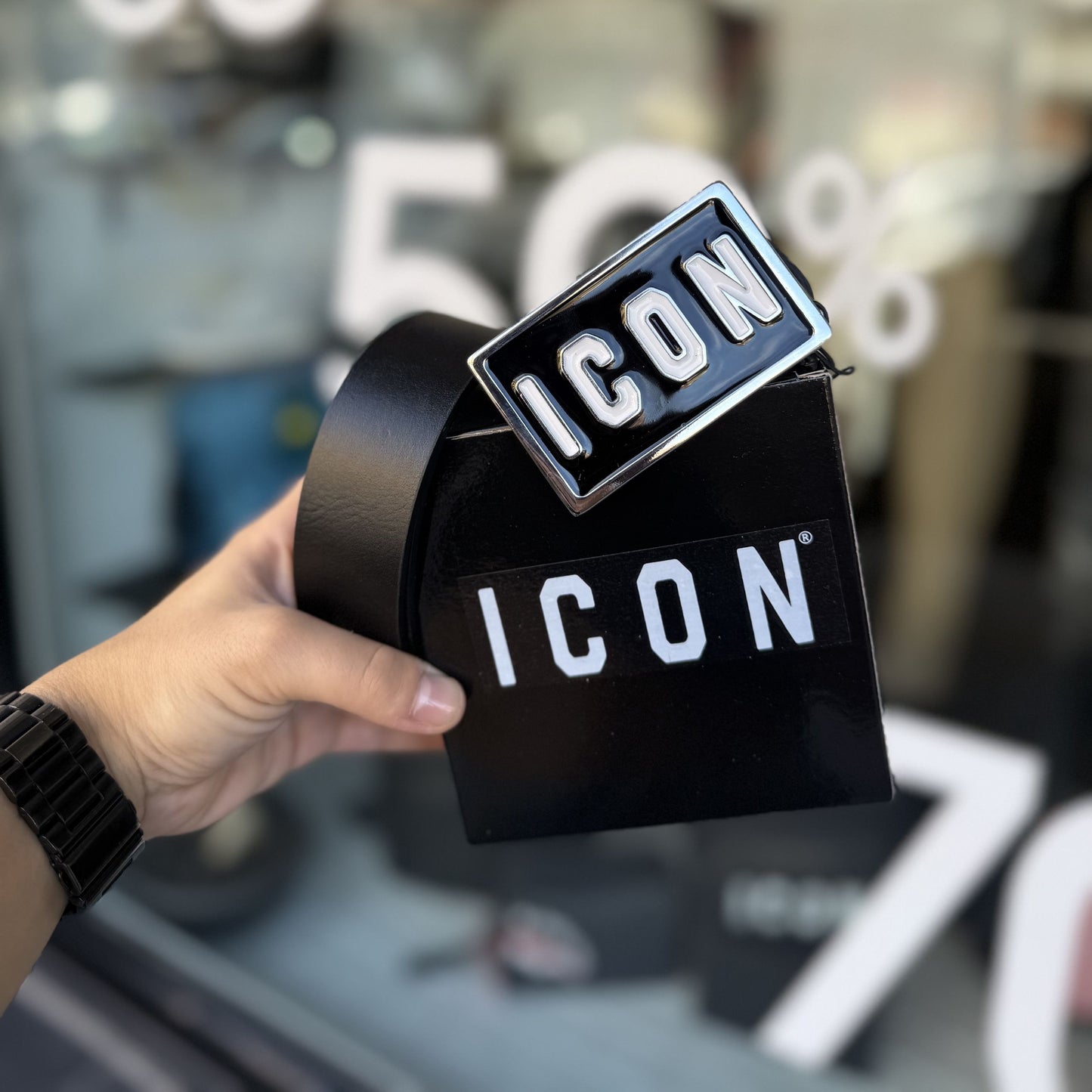 ICXF2W6A013 CINTURA ICON - Accessori uomo - icon