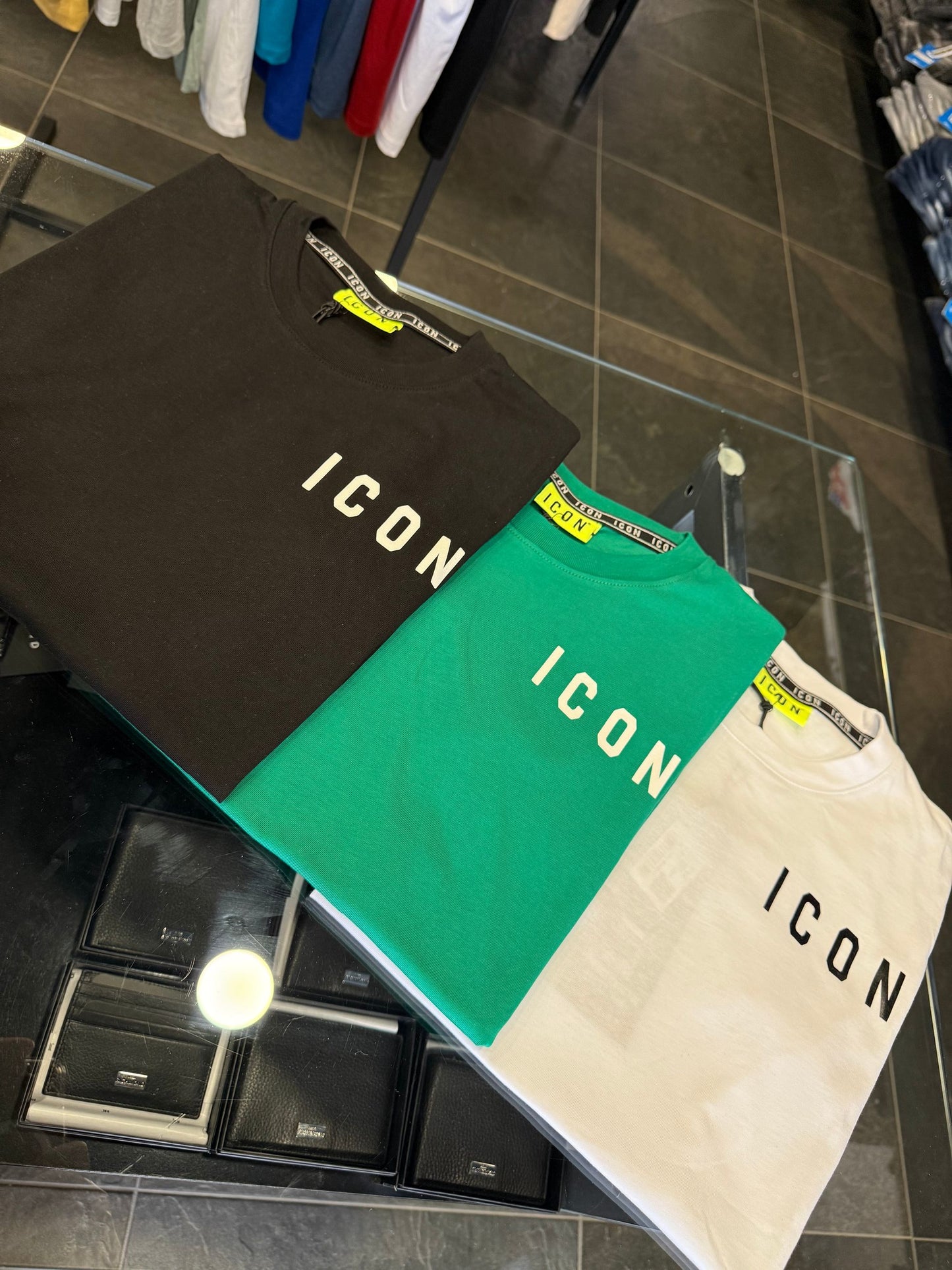ICUS2S5TO22 T-SHIRT ICON VERDE - T-shirt uomo - icon