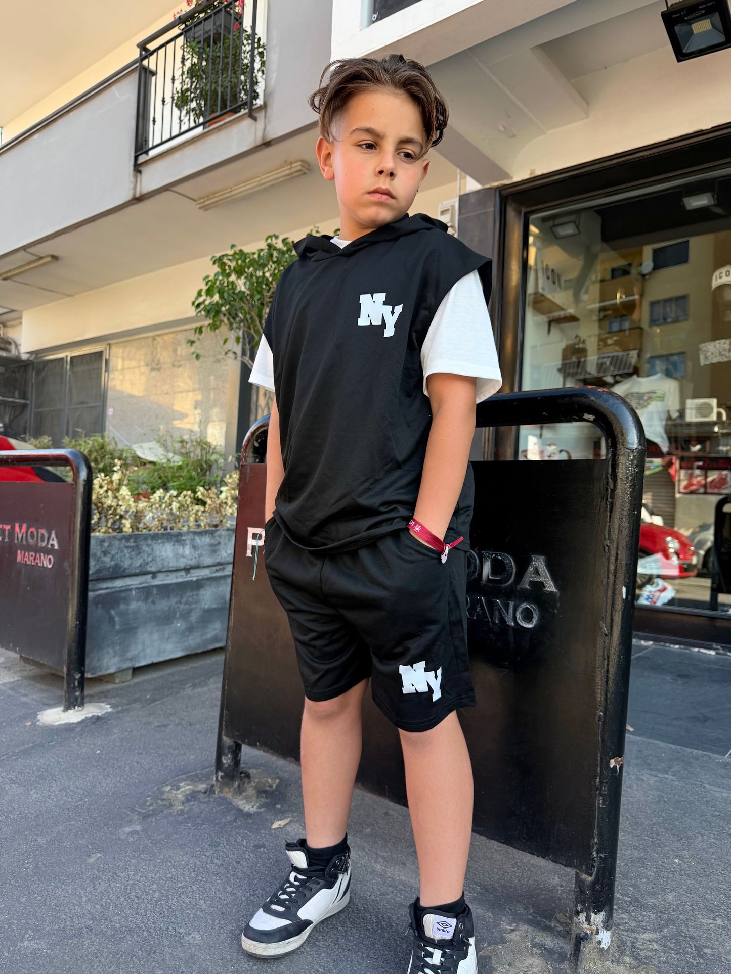 COMPLETO NY NERO - Completo bimbo -