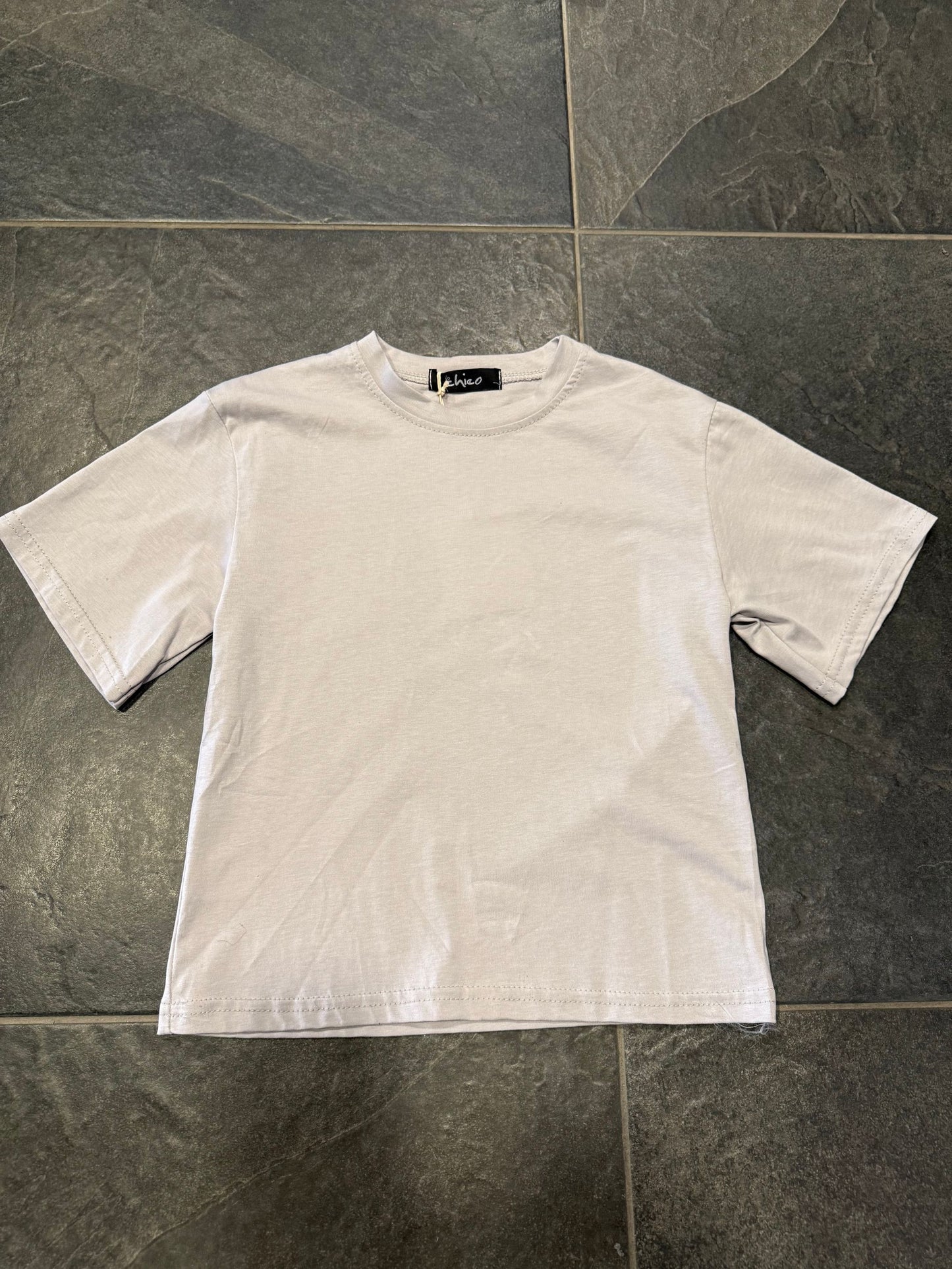 165 T-SHIRT BIMBO GRIGIO - T-shirt bimbo - IO CHICO