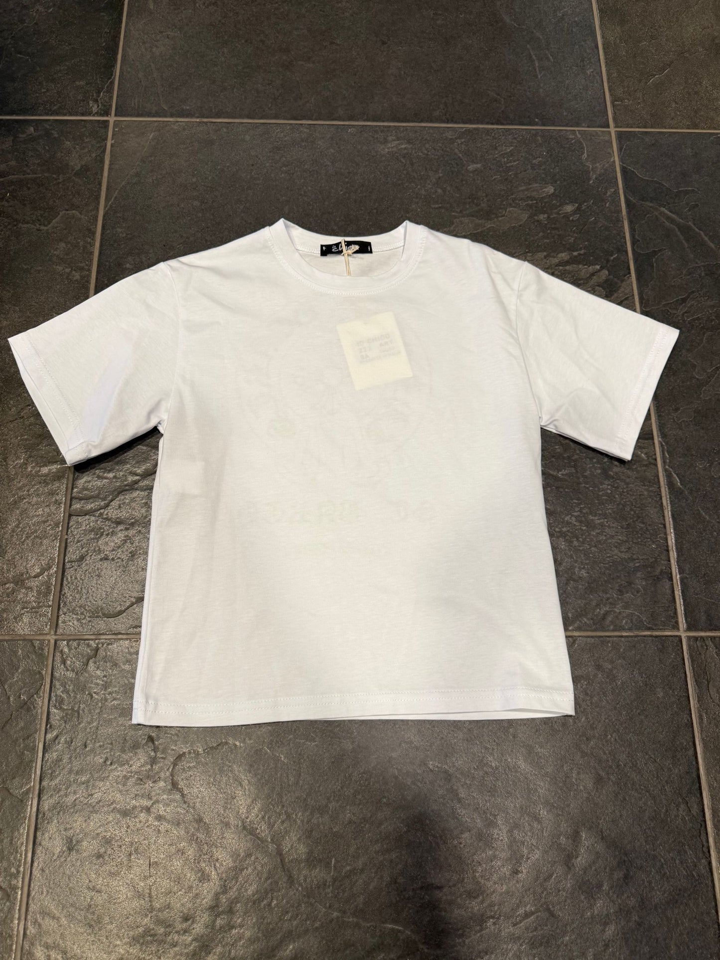 222 T-SHIRT BIMBO BIANCA - T-shirt bimbo - IO CHICO