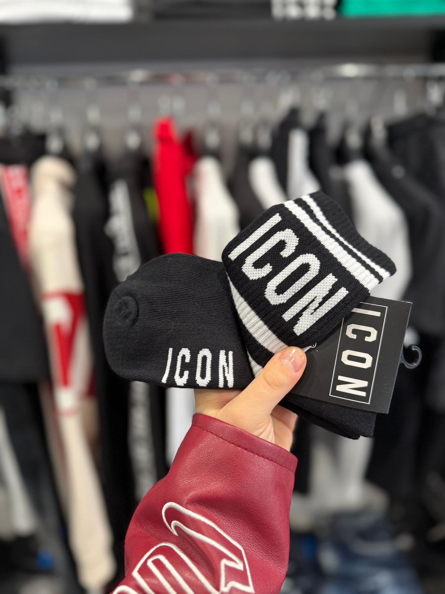 ICXS2S5A040 CALZINI ICON NERO - CALZINI UNISEX - icon