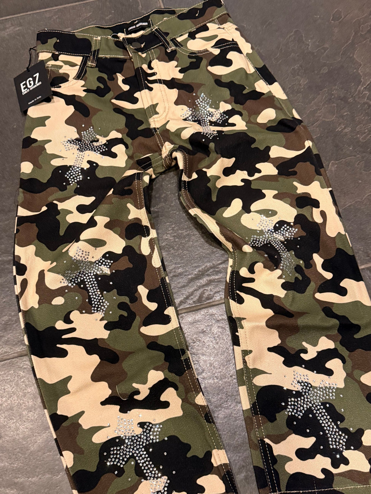 PANT MIMETICO JEANS - JEANS BIMBO -