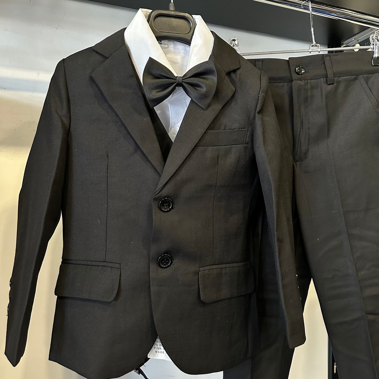 COMPLETO CLASSICO BIMBO NERO - Completi classici bimbo -