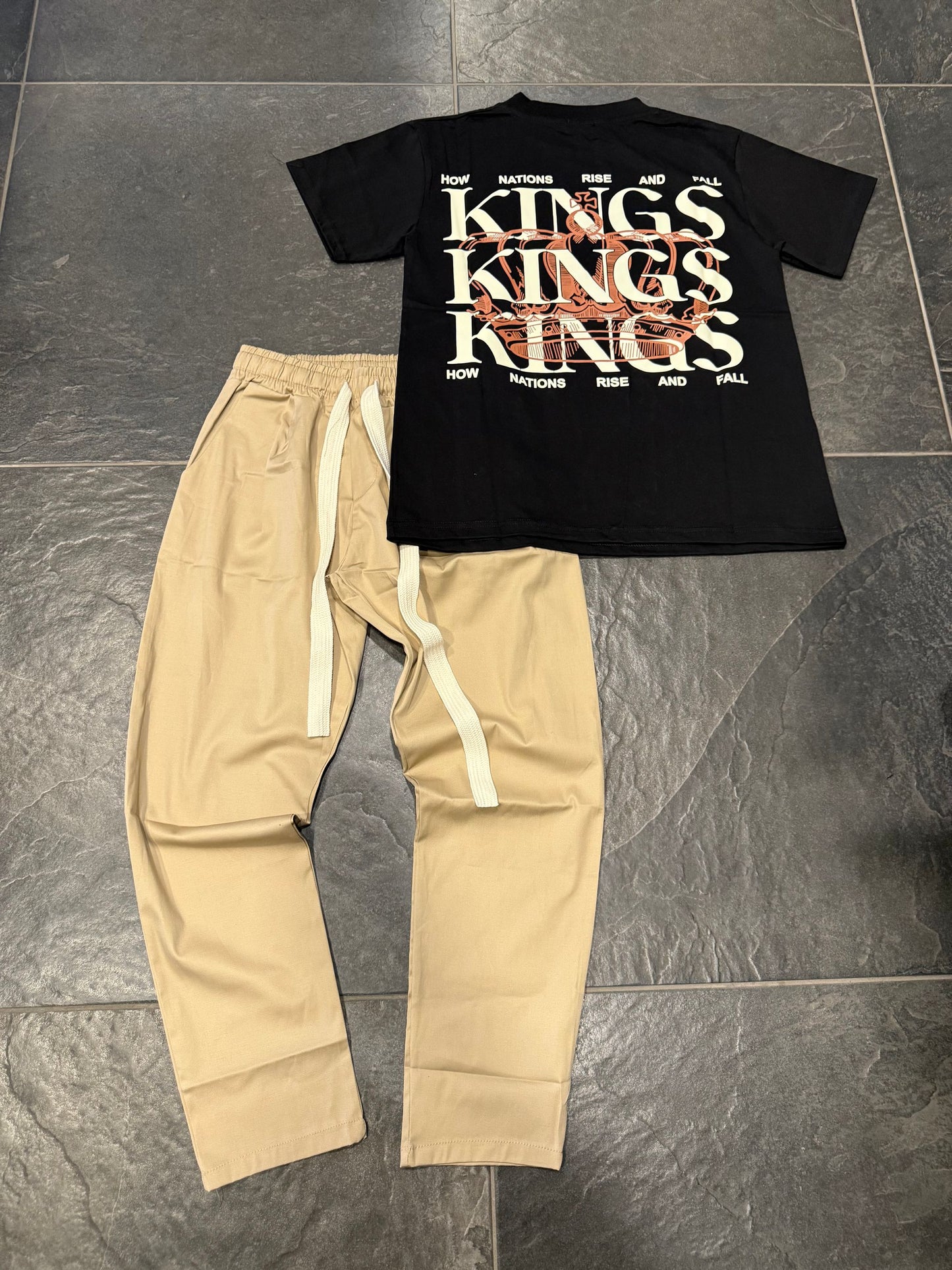 PA533 PANTALONE BEIGE - pantalone uomo -