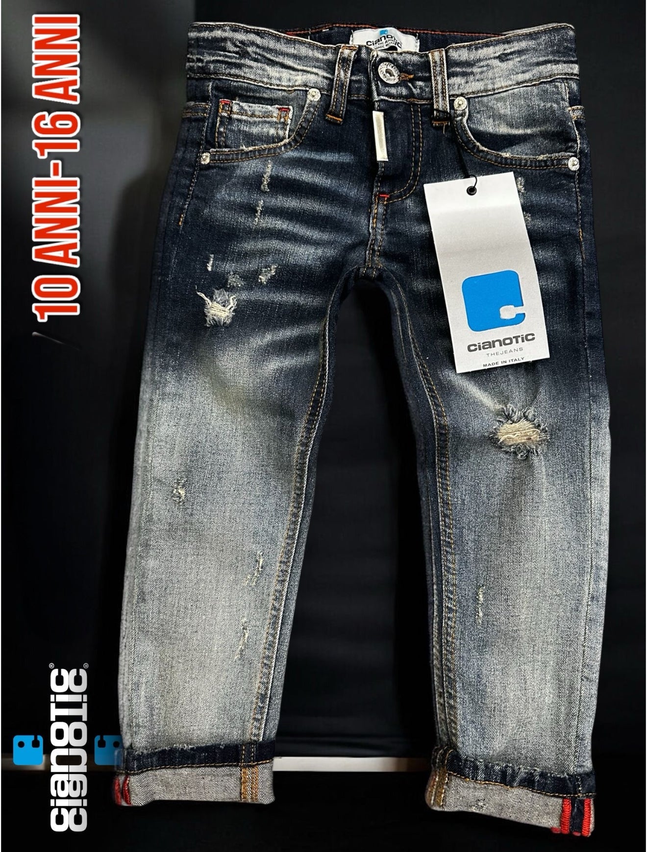 CB PANAMA BLUE - JEANS BIMBO - CIANOTIC