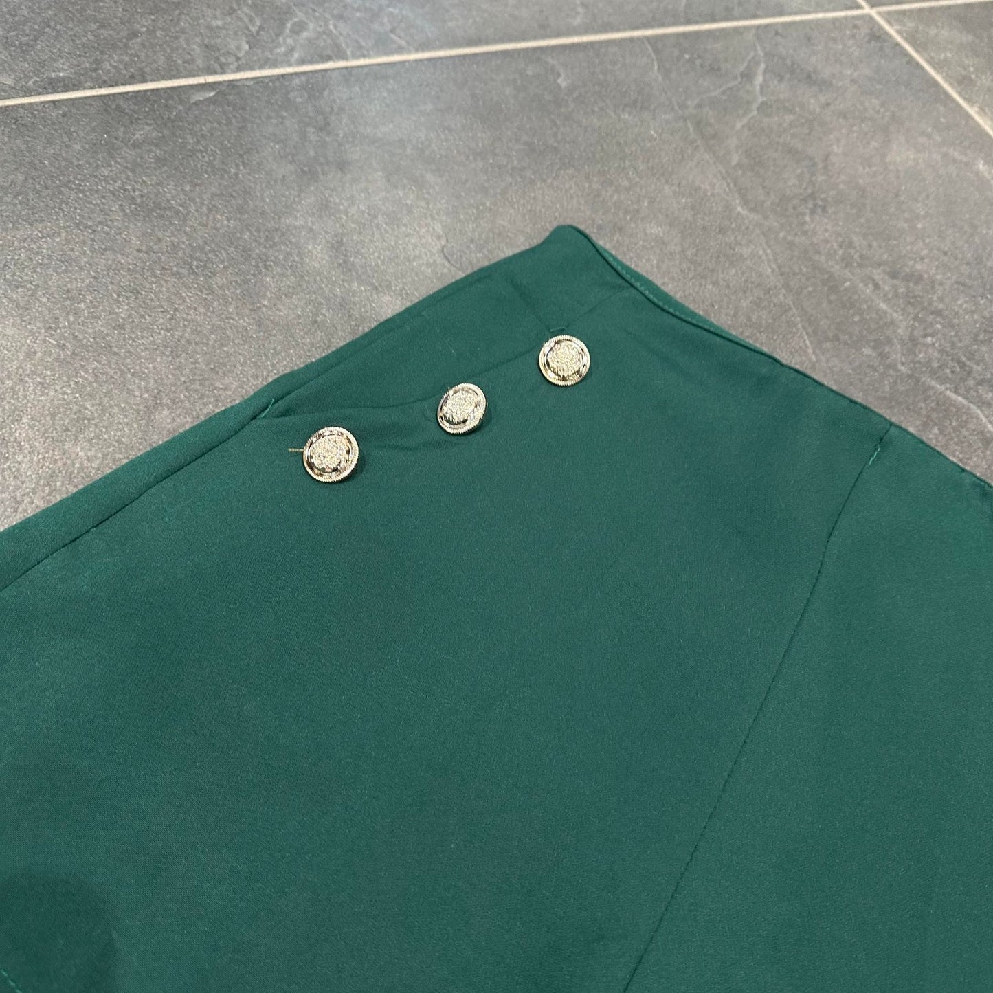 NF8947 PANTALONCINO DONNA VERDE - pantaloncini donna - ITALY MODA