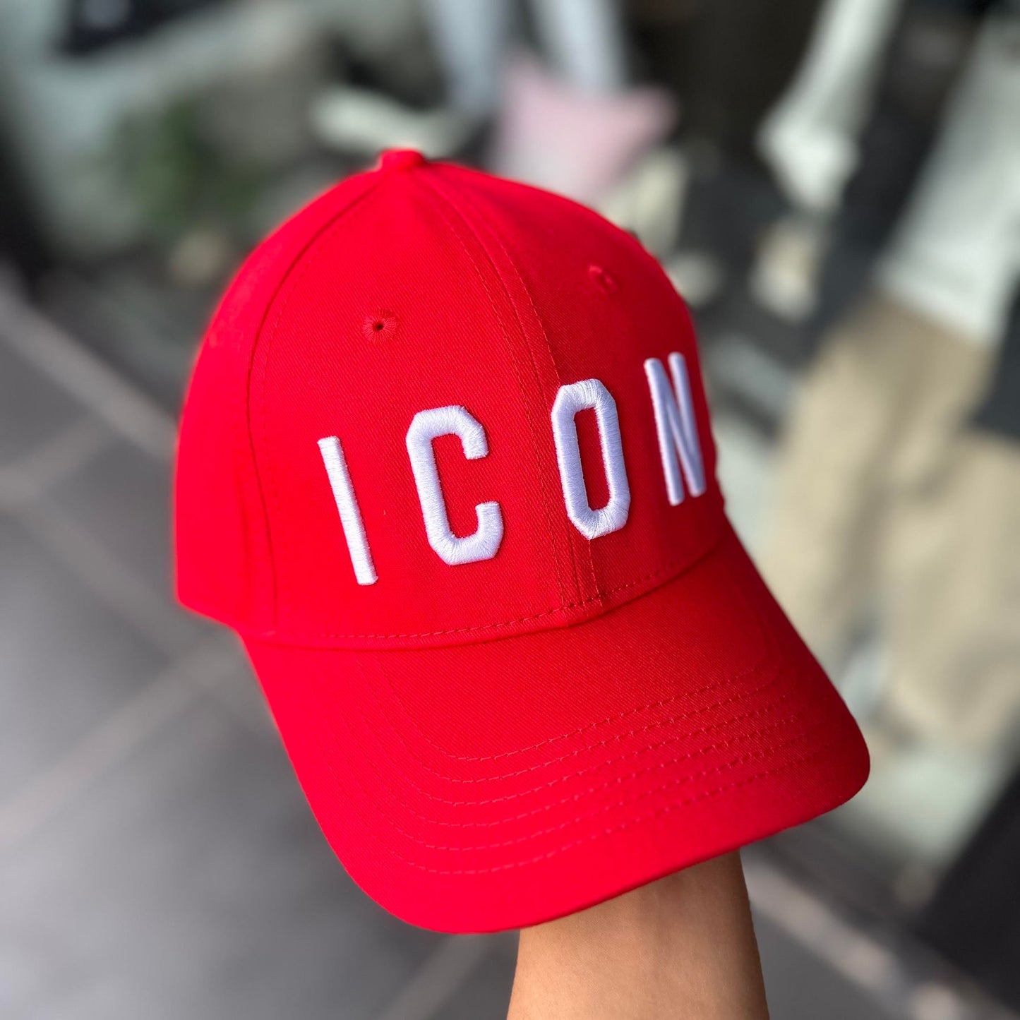 IUNIX9012A CAPPELLO ICON ROSSO - cappello uomo - icon
