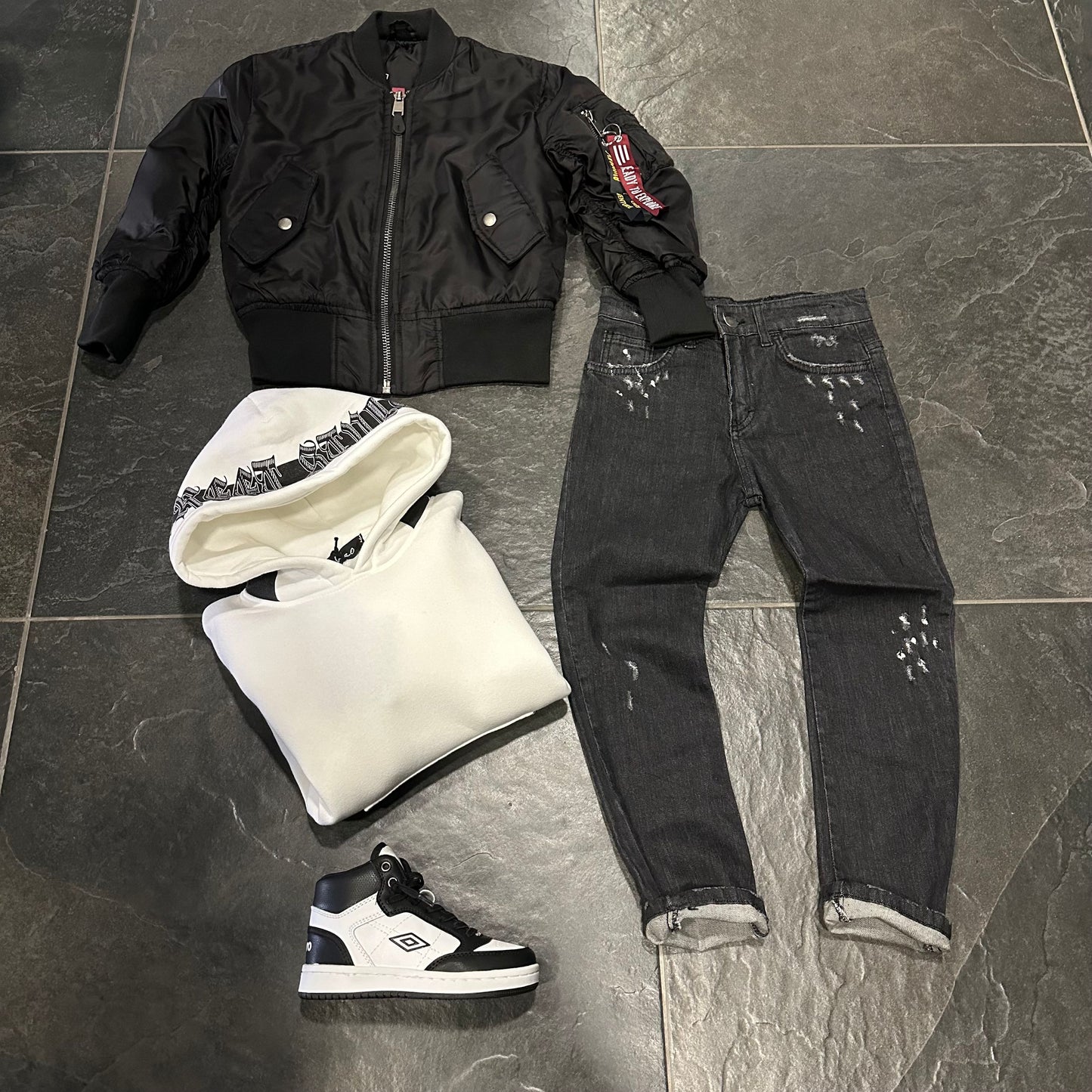 J-URBAN JEANS BIMBO BLACK - JEANS BIMBO - prince