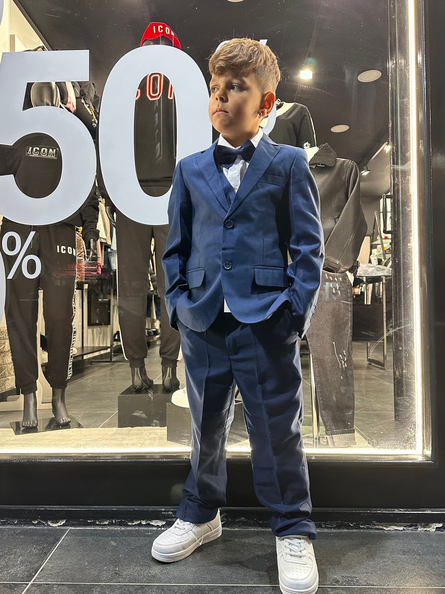 COMPLETO CLASSICO BIMBO BLU - Completi classici bimbo -