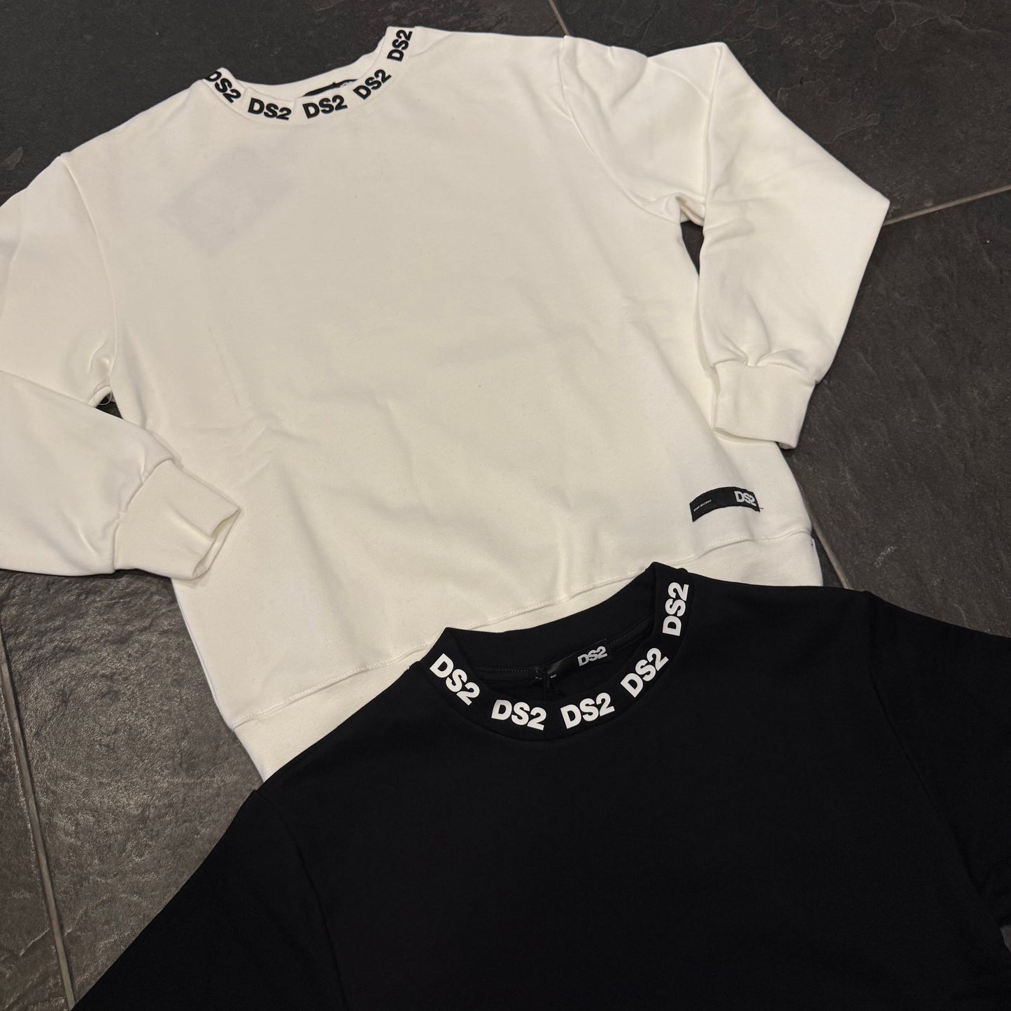 FW25223 FELPA DS2 NERA - FELPA UOMO - DROP SEASON 2
