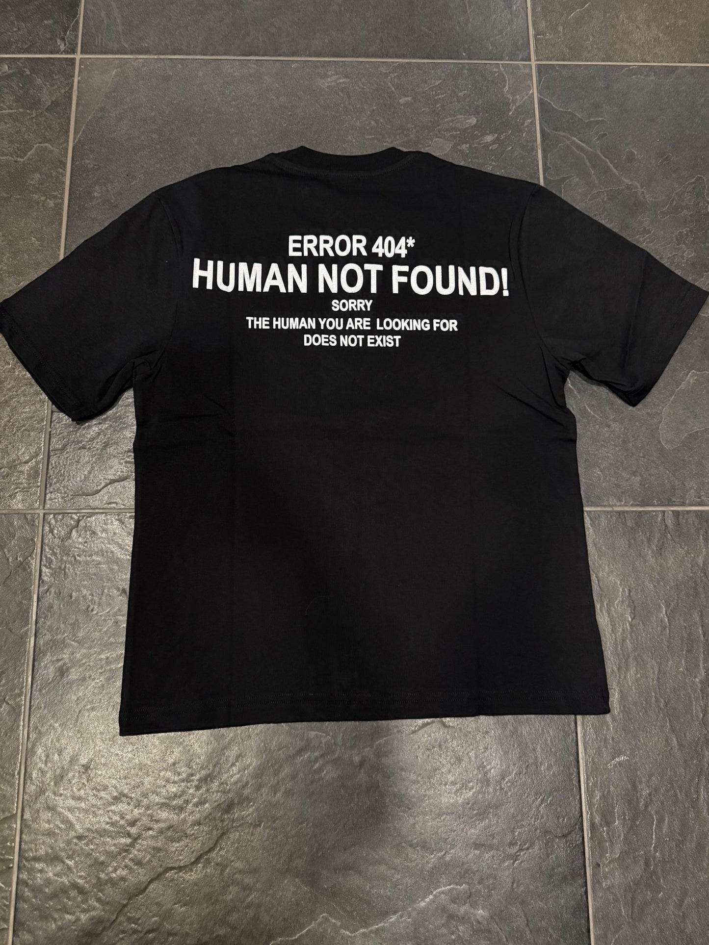 25-01 T-SHIRT UOMO NERA - T-shirt uomo -