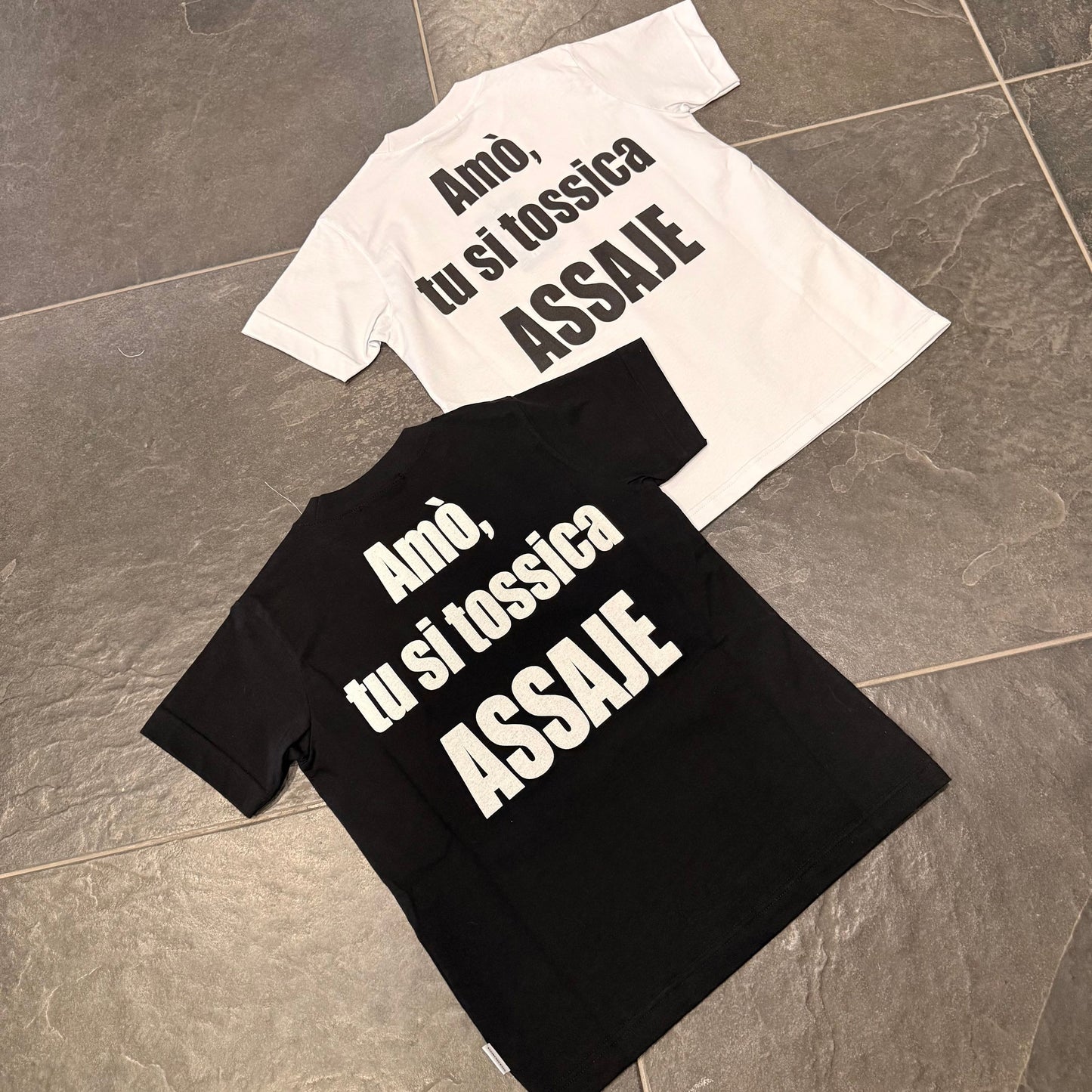 CB T-SHIRT ASSAJE BIANCA - T-shirt bimbo - CIANOTIC