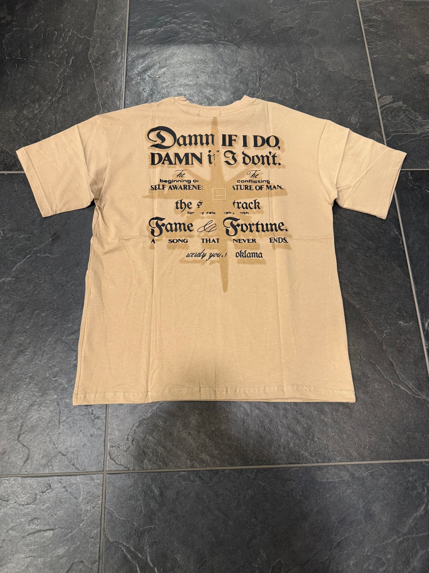 T-951 T-SHIRT KHAKI - T-shirt uomo -