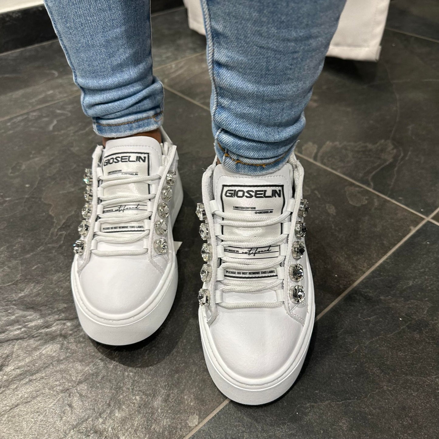 STONE BIANCA SCARPE DONNE - Scarpe donna - GIOSELIN