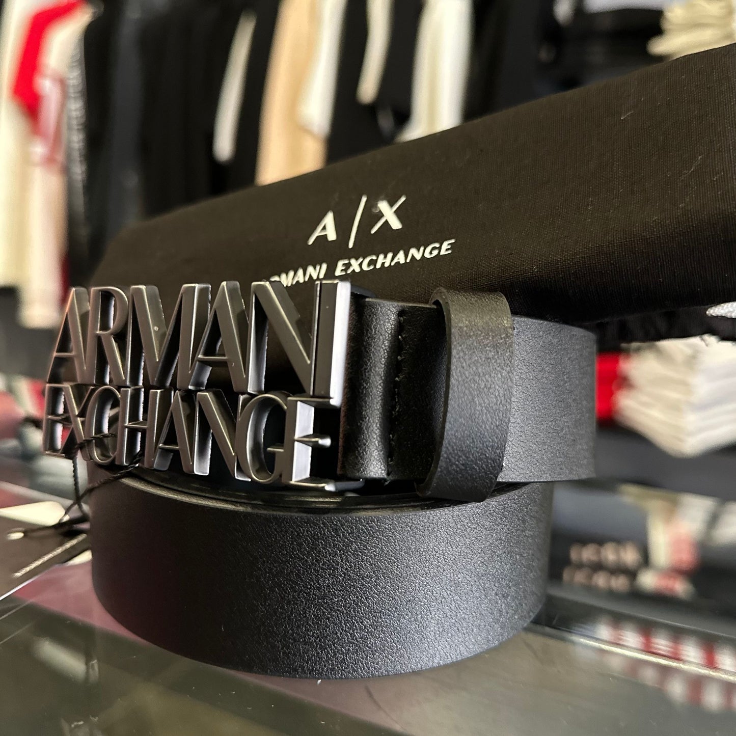 ARMANI EXCHANGE 12 - cintura uomo - ARMANI EXCHANGE