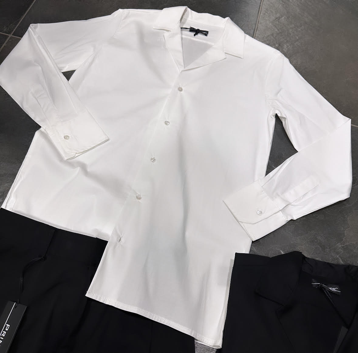 X42M/L CAMICIA PRINCE BIANCA - Camicie uomo - prince