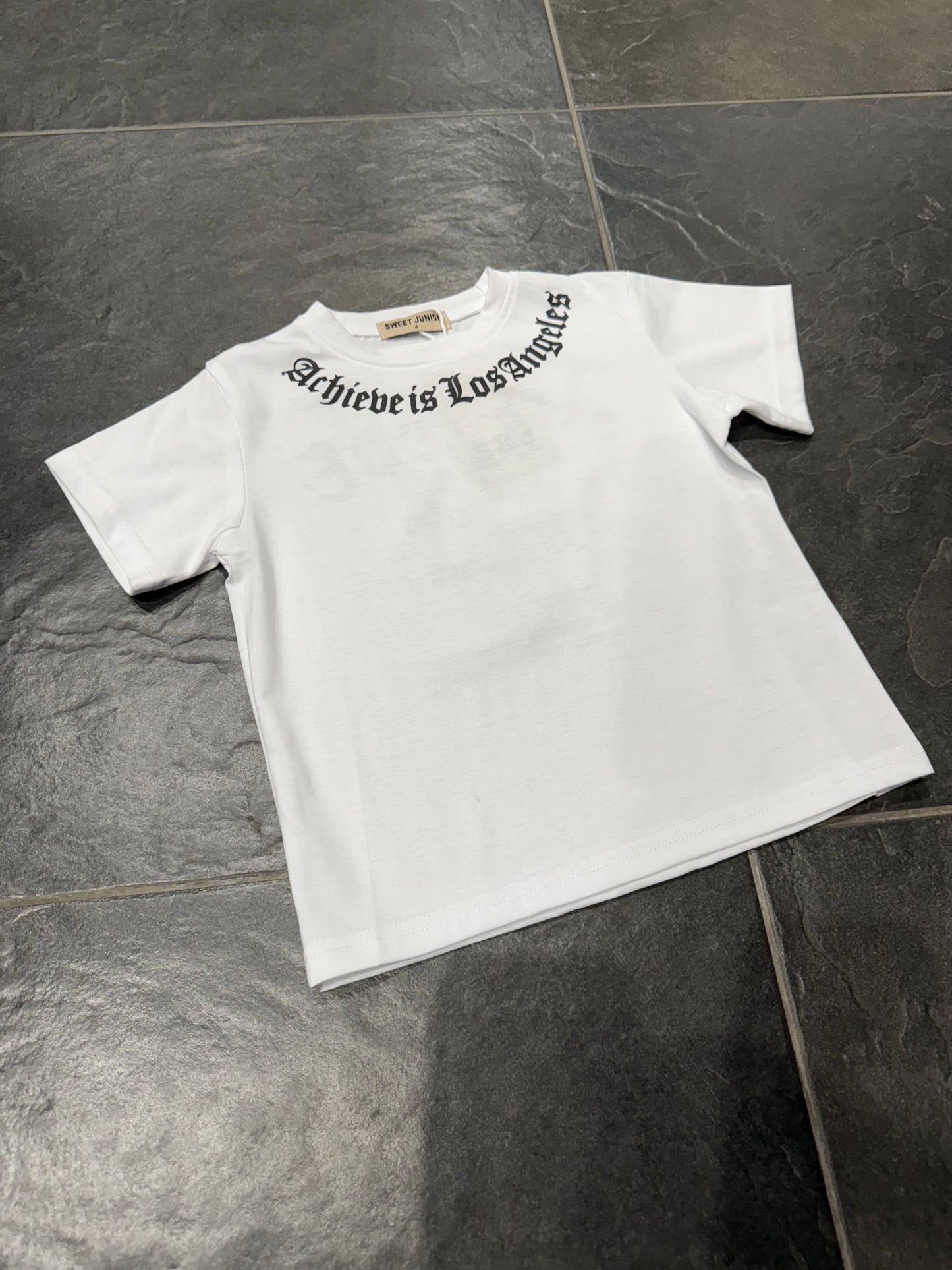 H-579 T-SHIRT BIANCA BIMBO - T-shirt bimbo -