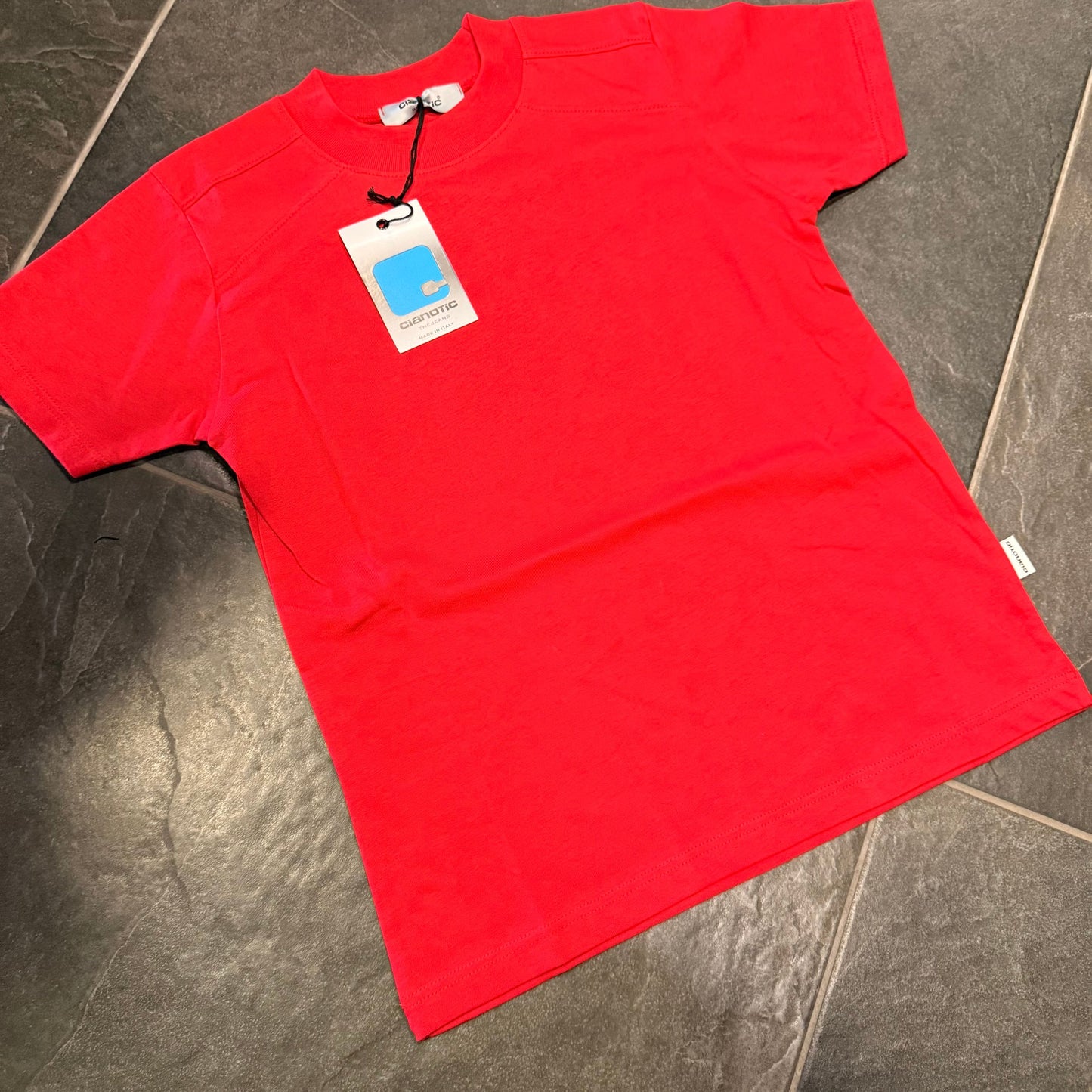 CB/RISK T-SHIRT ROSSA - T-shirt bimbo - CIANOTIC