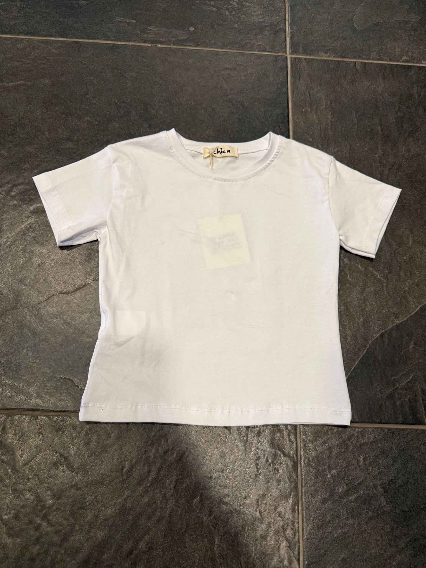 165 T-SHIRT BIMBO BIANCA - T-shirt bimbo - IO CHICO