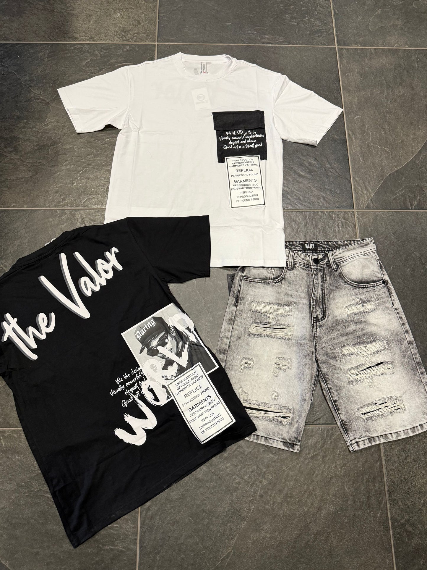 ECY-3138 T-SHIRT BIANCA - T-shirt uomo -