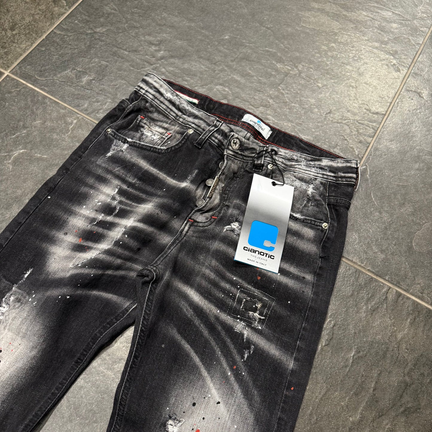 NEW FIT MONACO BLACK - Jeans uomo - CIAONOTIC