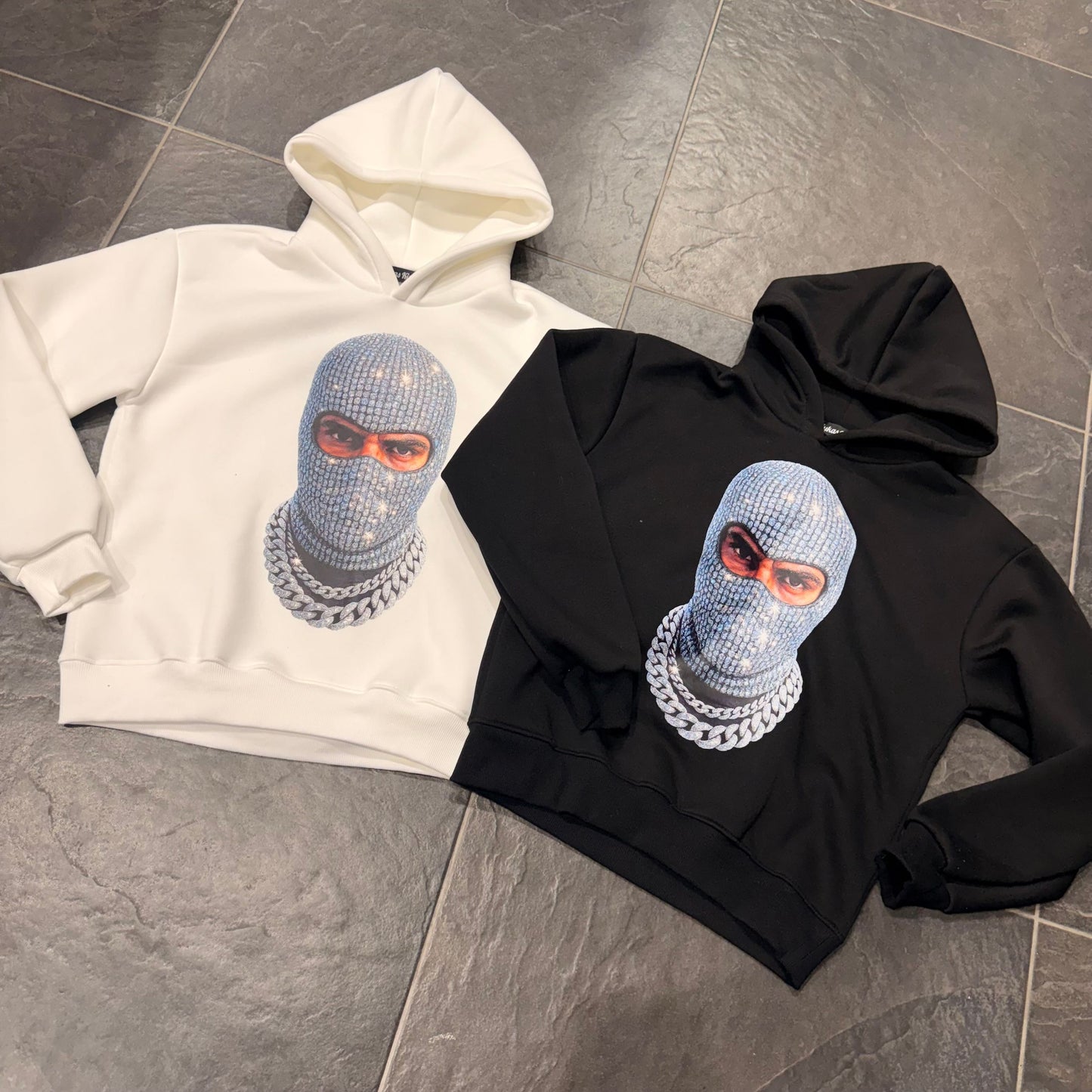 6059 FELPA BIANCA - Felpe uomo -