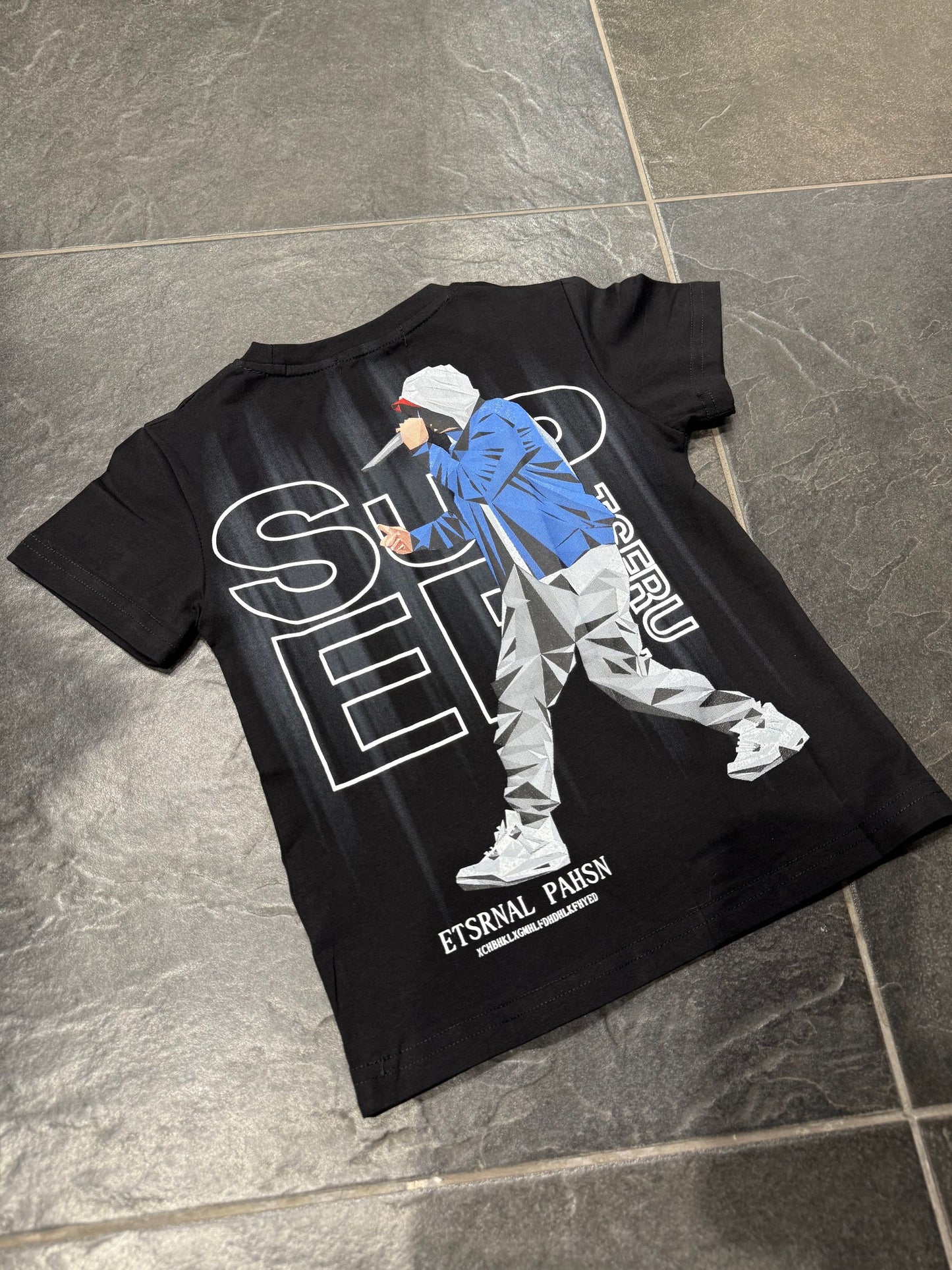 SJ-1056 T-SHIRT NERA BIMBO - T-shirt bimbo -