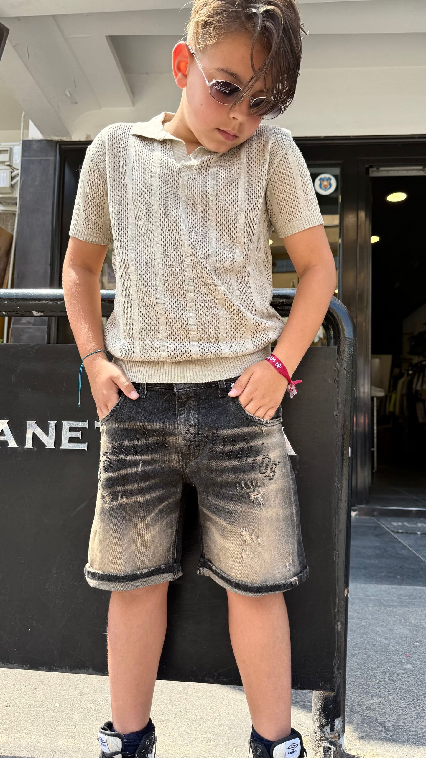 SHORT CB FAVELAS BLACK - short bimbo - CIANOTIC