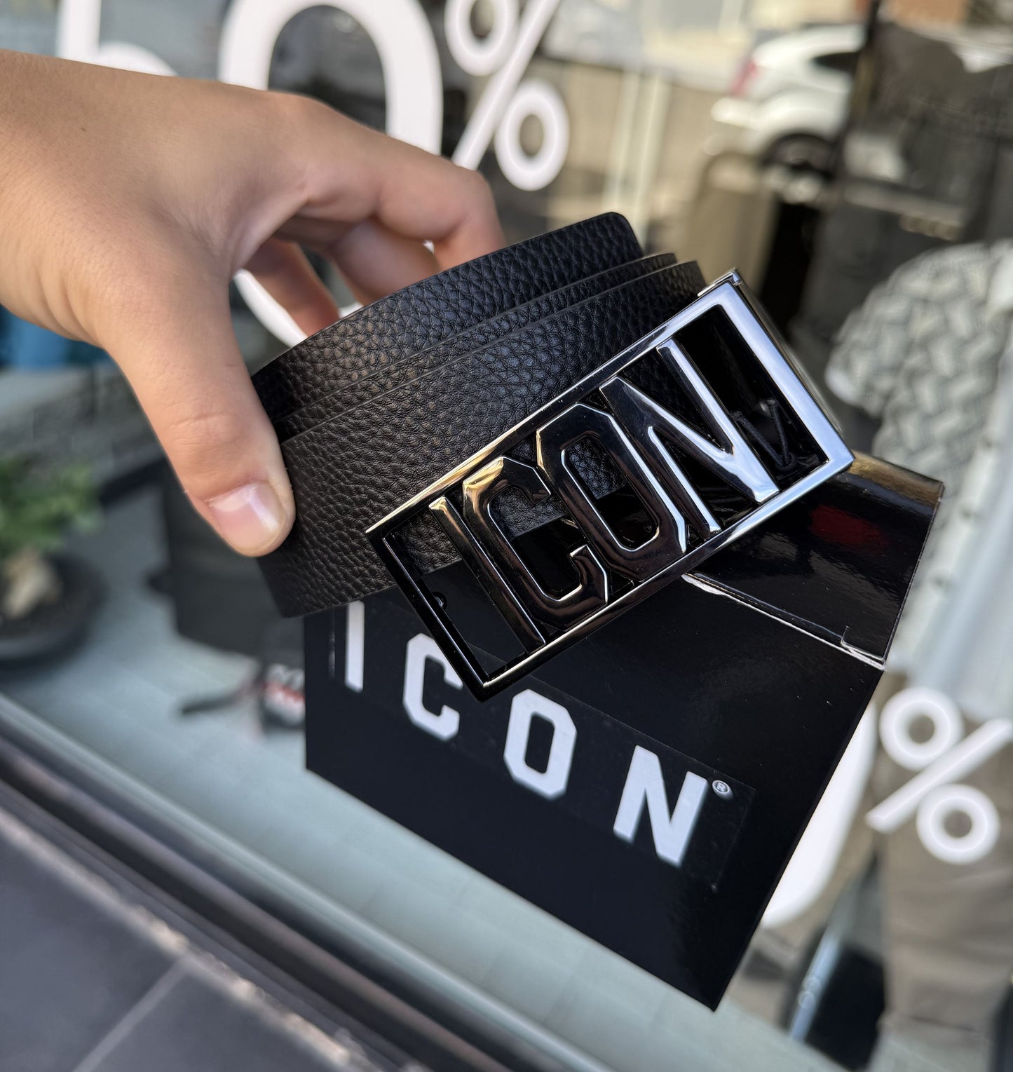 ICXF2W6A011 CINTURA ICON - Accessori uomo - icon