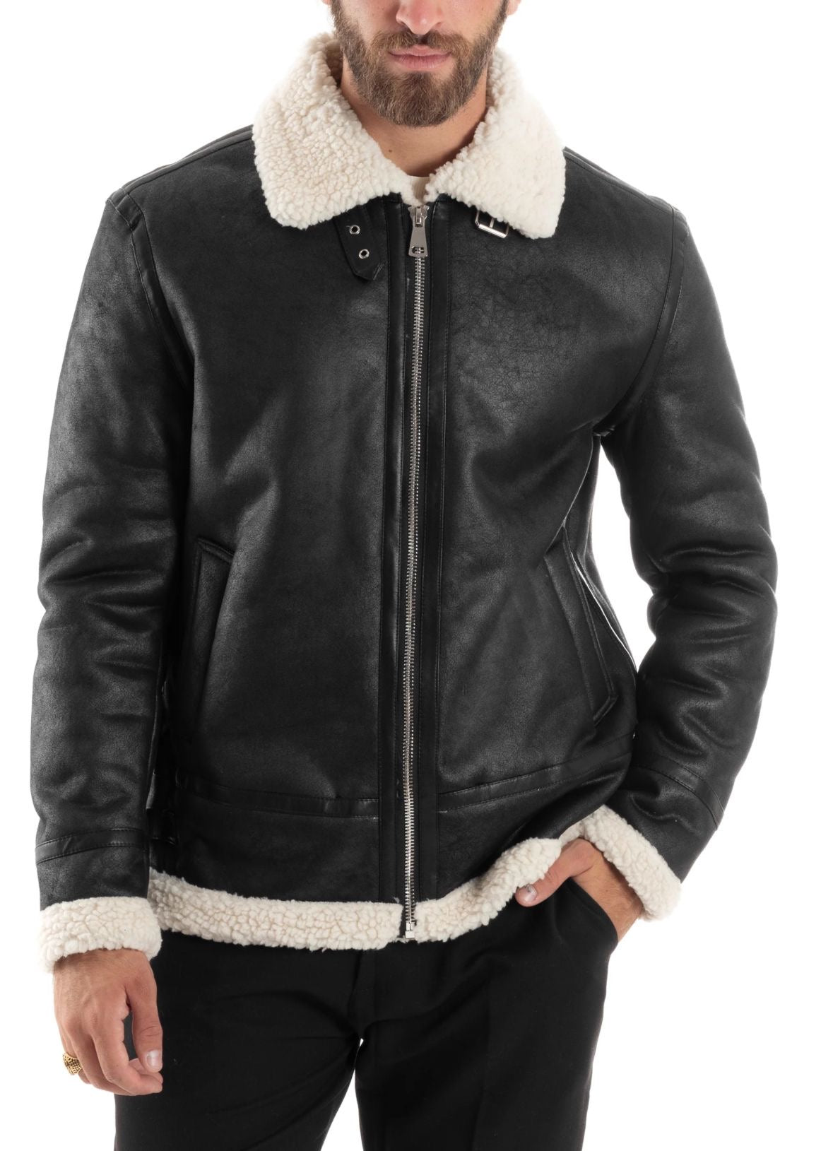 88006-9 MONTONE NERO - Giubbini uomo - X-FEEL