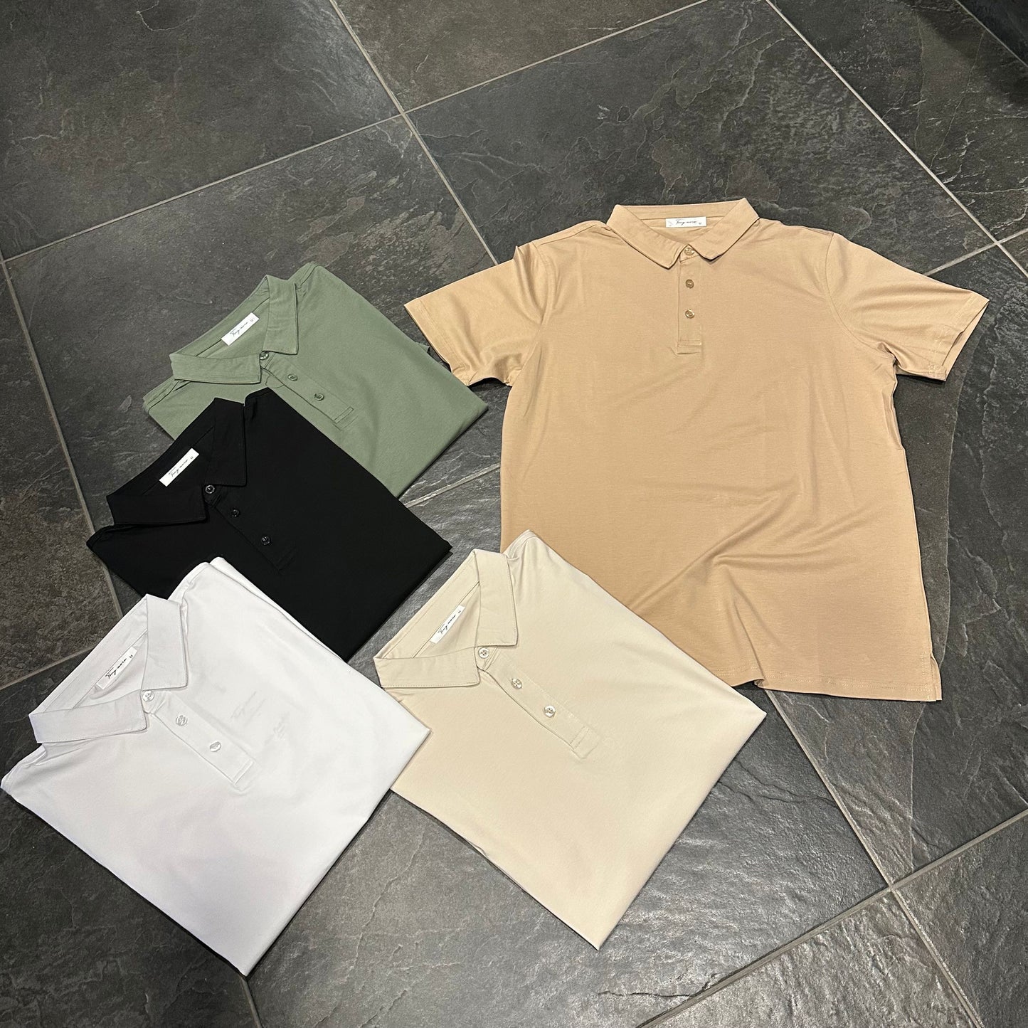 ZT1027 POLO BASIC BEIGE - T-Shirt e Polo -