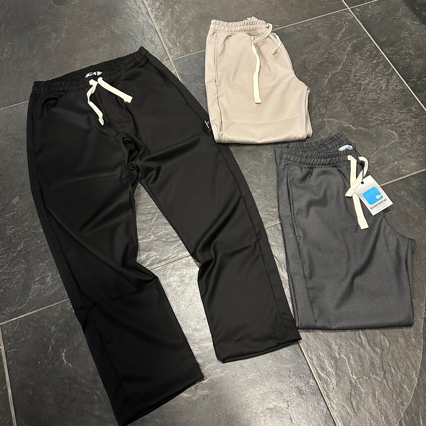 240011 PANTAFASHION NERO - pantalone uomo - CIANOTIC