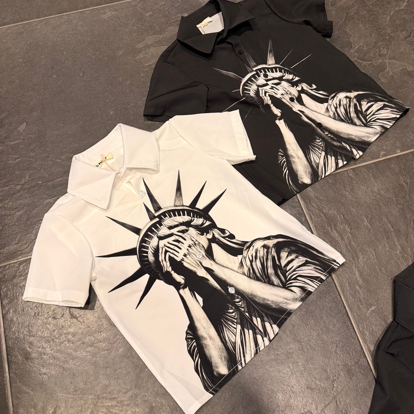 1282 CAMICIA BIMBO LIBERTA' NERA - camicia bimbo -