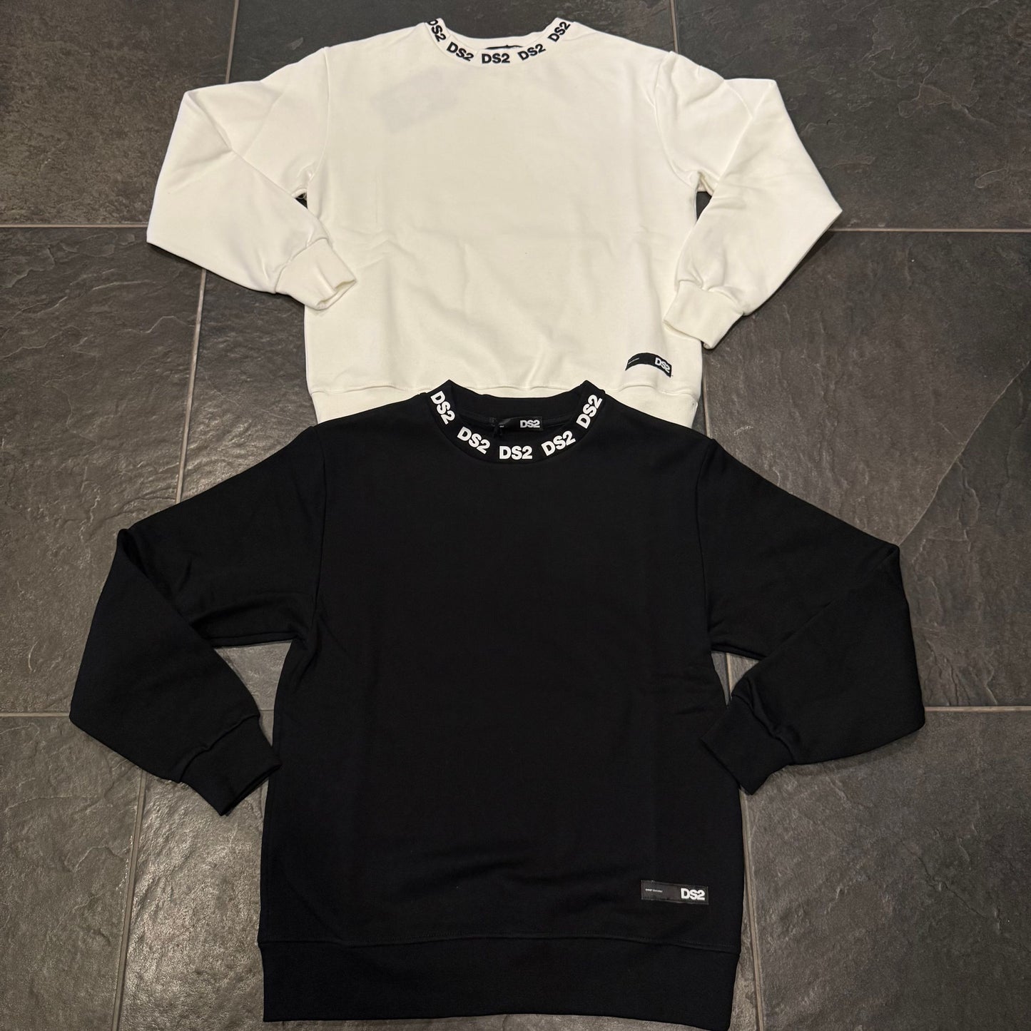 FW25223 FELPA DS2 NERA - FELPA UOMO - DROP SEASON 2