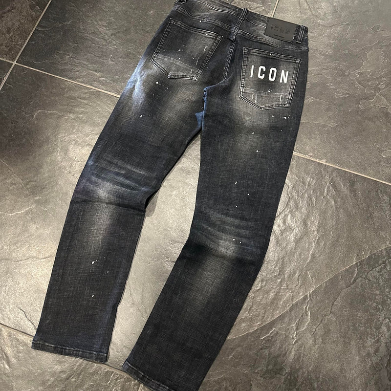 IU9091J JEANS ICON BLACK - Jeans uomo - icon