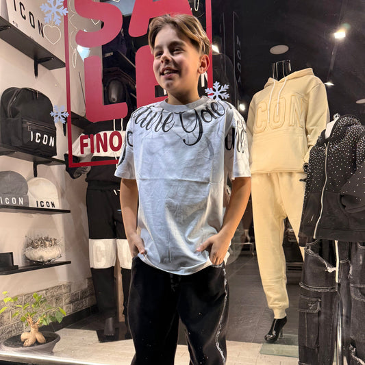 SZ174 T-SHIRT  BIANCA BIMBO - T-shirt bimbo - IO CHICO