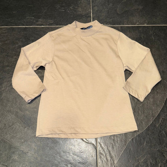 BT25 T-SHIRT MANICA LUNGA BEIGE - T-shirt bimbo - just man