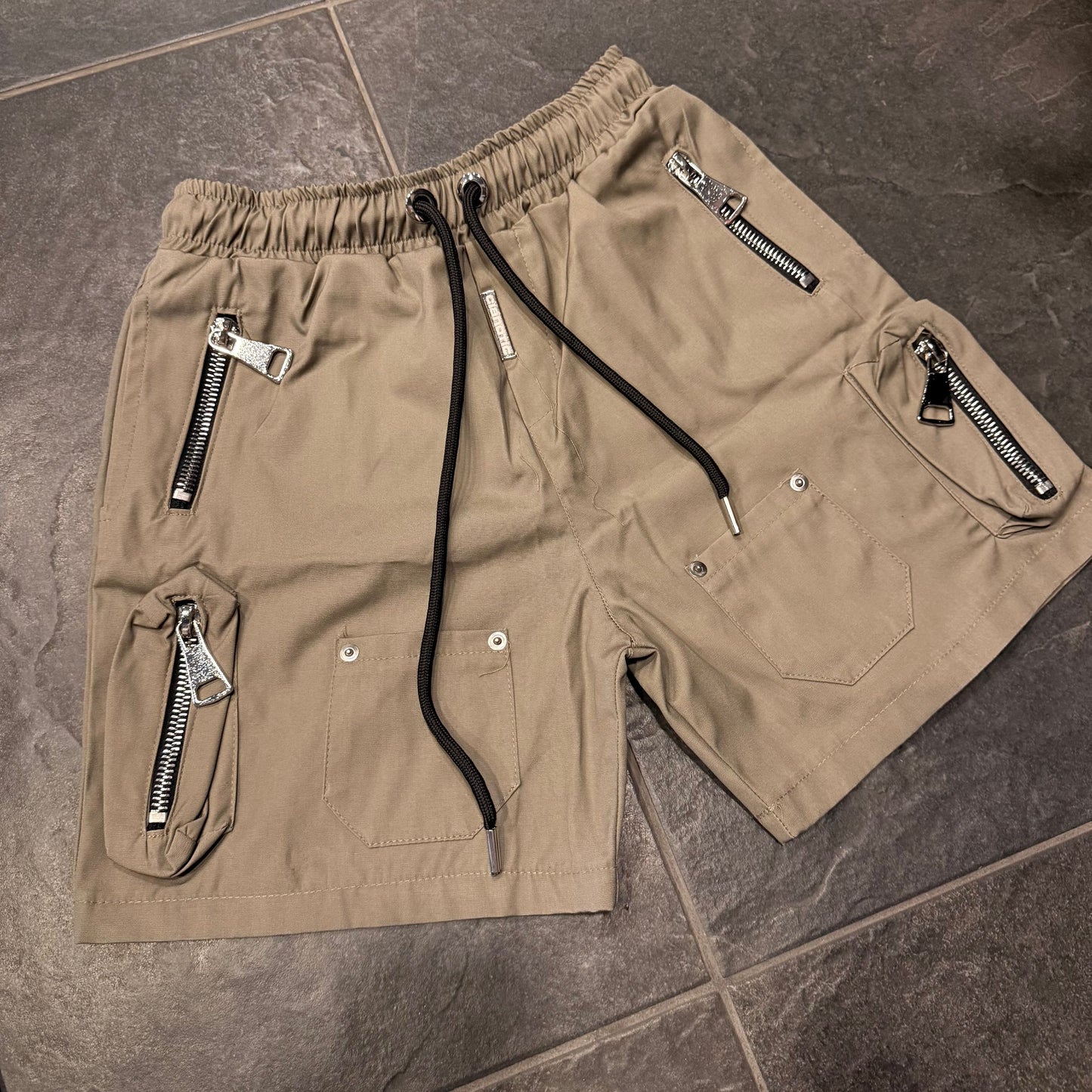 CB.INDUSTRIAL PATCH SHORT FANGO - short bimbo - CIANOTIC