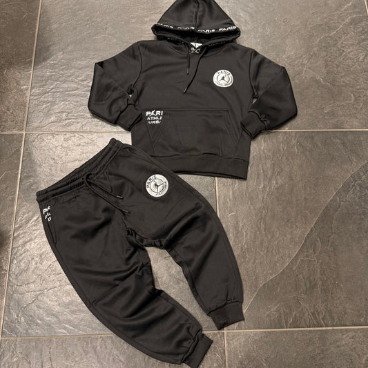 FFA-87 TUTA BIMBO NERO/ARGENTO - tute bimbo -