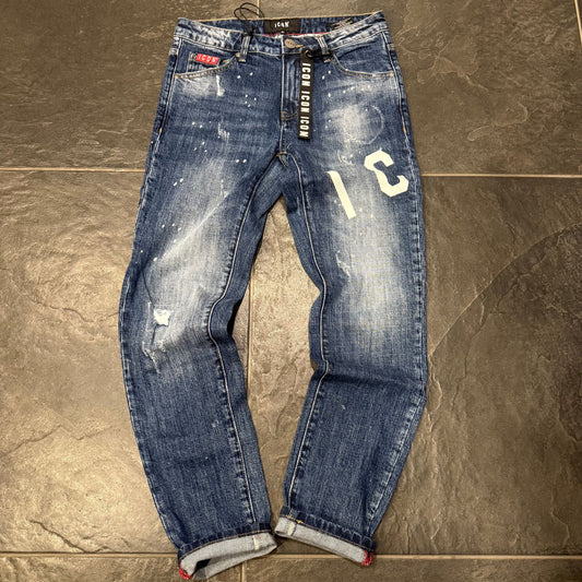 ICUF2W6D002 JEANS ICON BLUE - Jeans uomo - icon