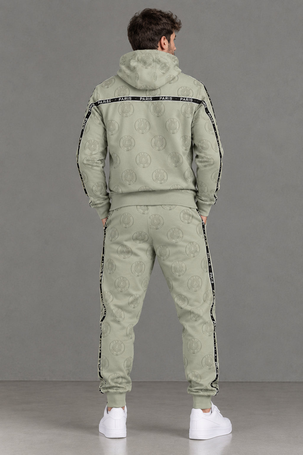 FF-6298 TUTA MOD PARIS VERDE - tuta uomo -