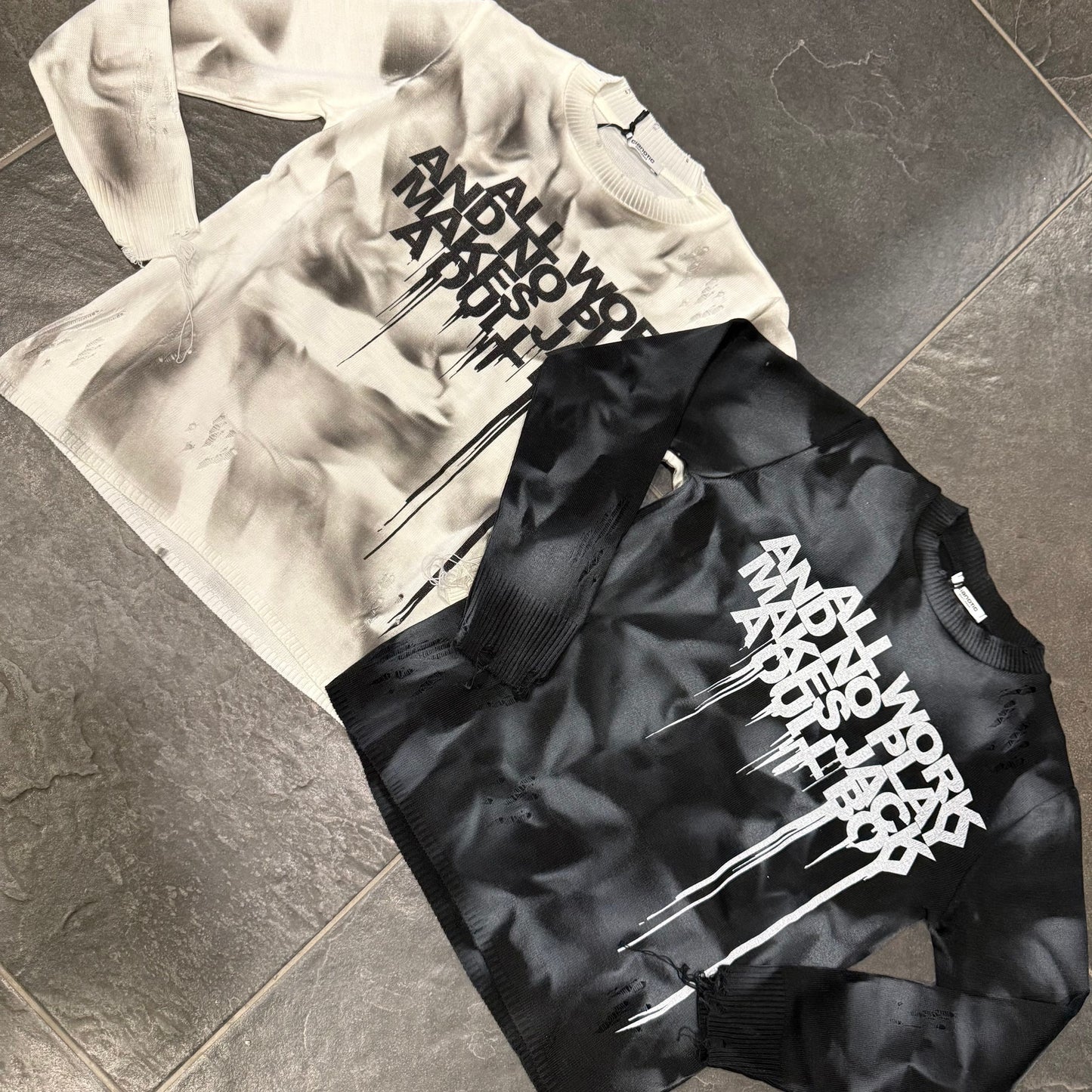 CB ML/JACK MAGLIA IN FILO NERA BIMBO - maglieria bimbo - CIANOTIC