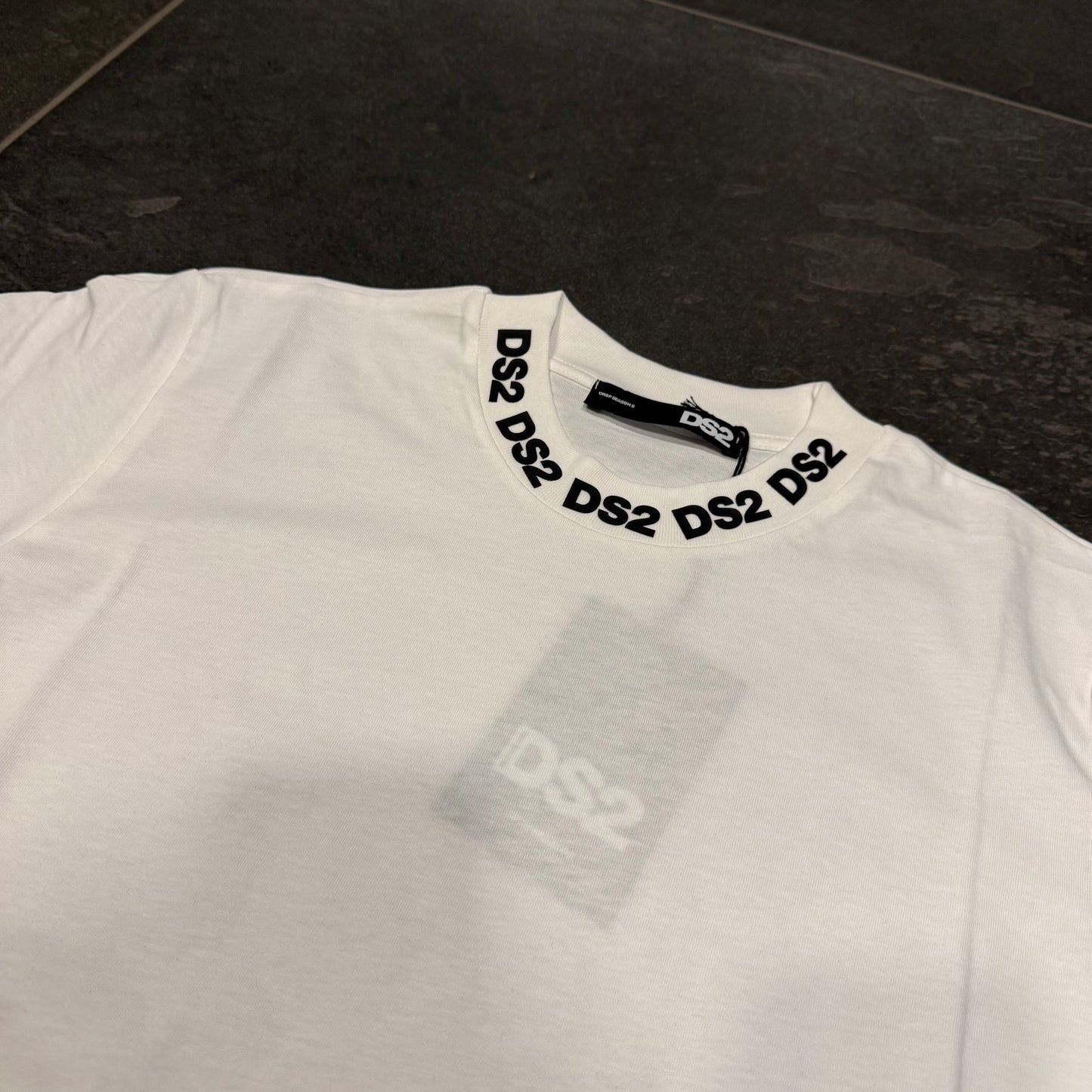 FW25224 T-SHIRT DS2 BIANCA - T-shirt uomo - DROP SEASON 2