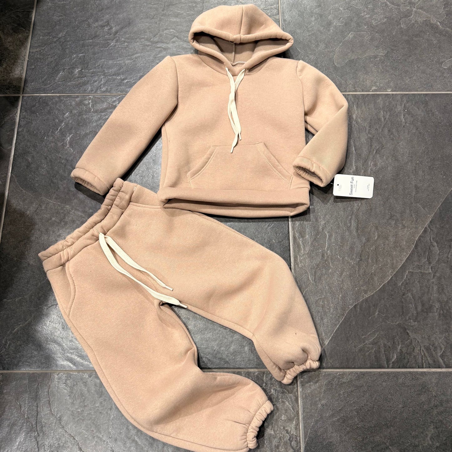 25457 TUTA BEIGE CHIARO BIMBO - tute bimbo -