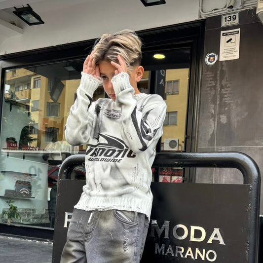 CB ML/WORLDWIDE MAGLIONCINO BIMBO PANNA -  - CIANOTIC