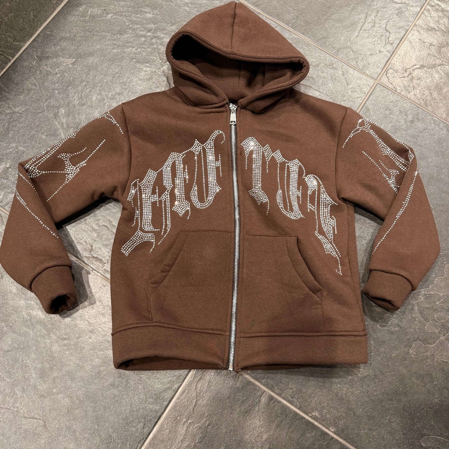 1099 FELPA BIMBO DIAMOND BROWN - felpa bimbo - IO CHICO